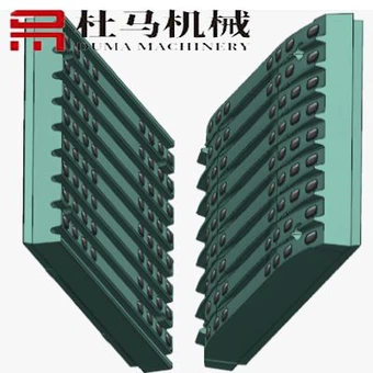 CARBIDEチタン(TIC)顎クラッシャーの顎プレートを挿入してスイング